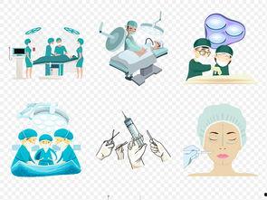 手术室护士卡通图片,守护生命的天使风采